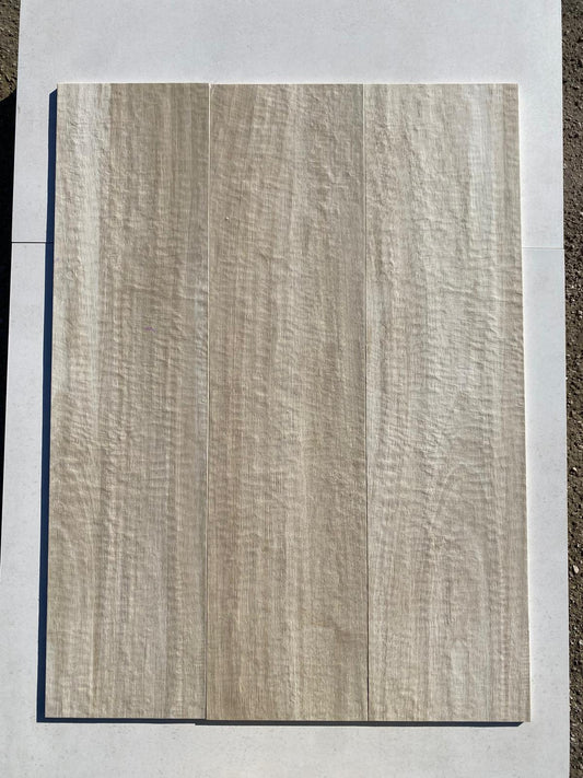 Piastrelle 22.5x90 out faggio rettificato beige da esterno R11