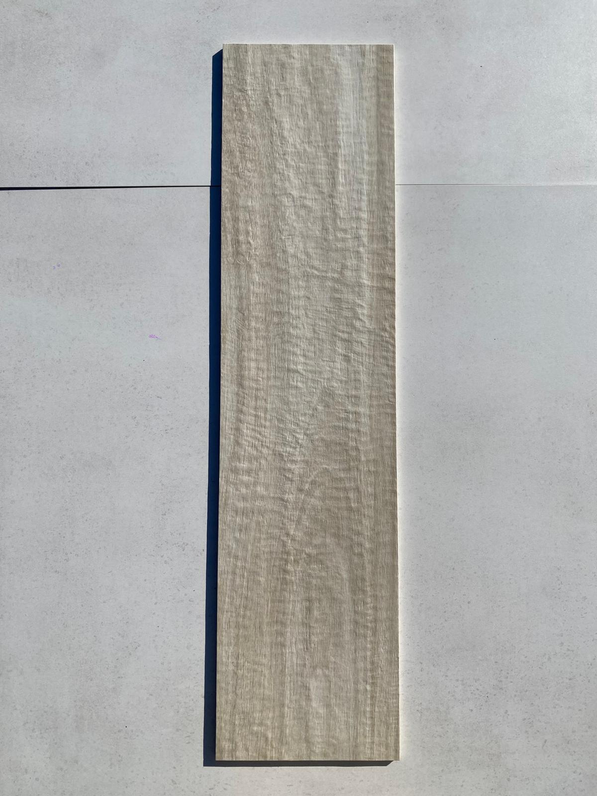Piastrelle 22.5x90 out faggio rettificato beige da esterno R11