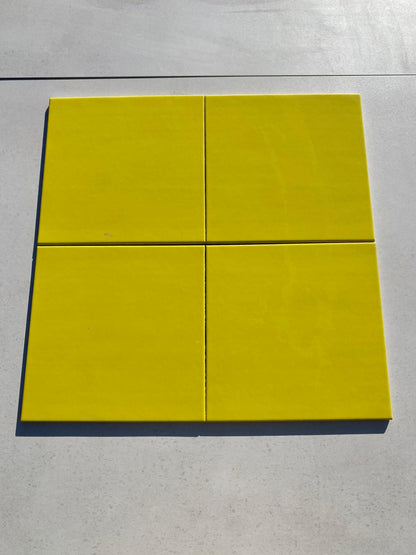 Piastrelle 25x25 klinker sc35 giallo