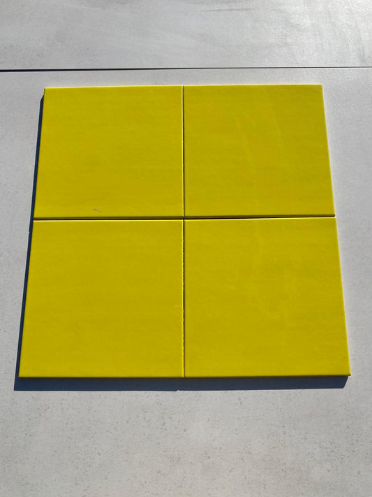 Piastrelle 25x25 klinker sc35 giallo