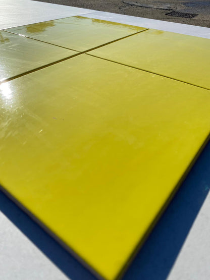 Piastrelle 25x25 klinker sc35 giallo