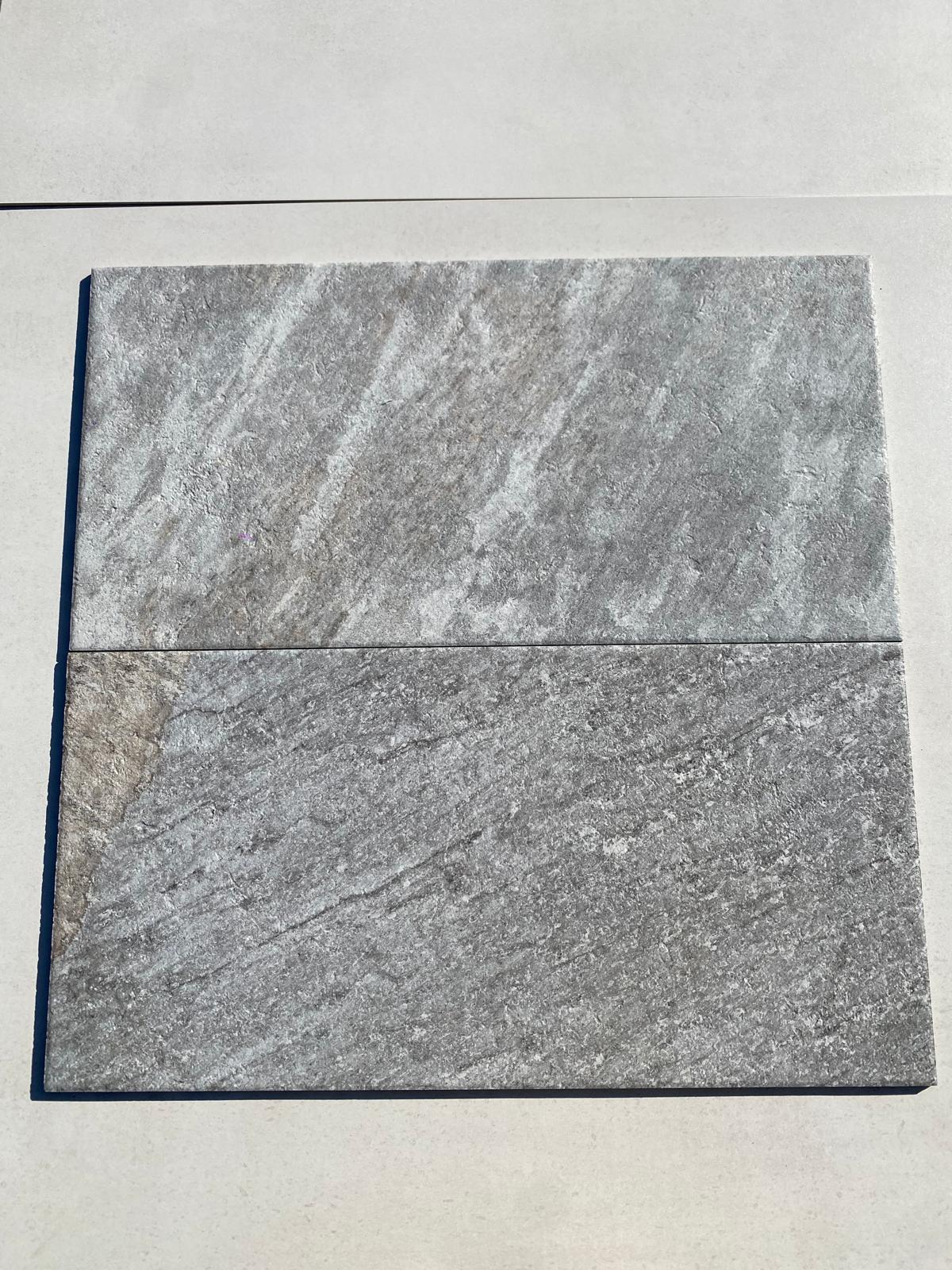 Piastrelle 31.5x62.5 Gran bali grigio da esterno R11