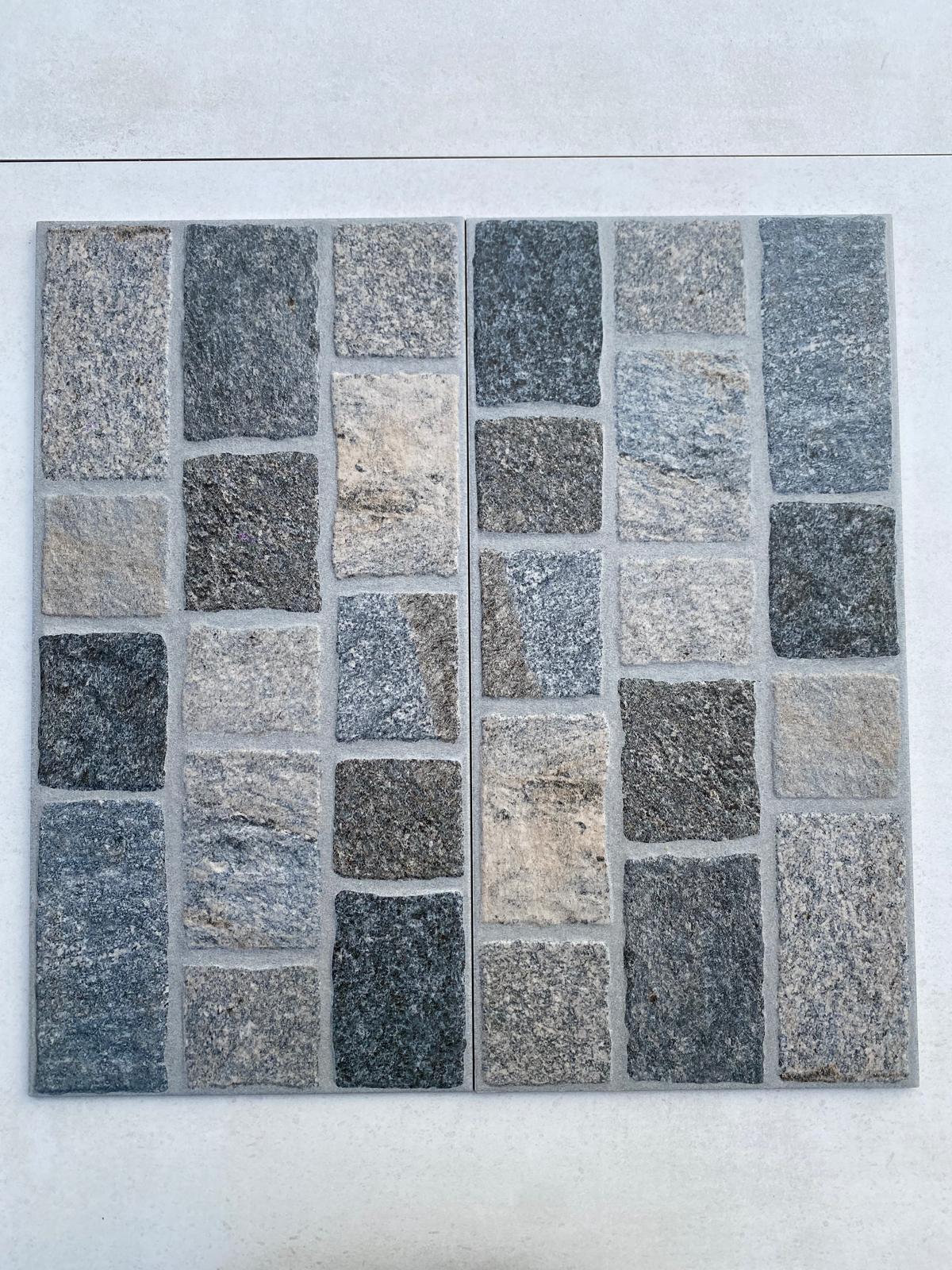 Piastrelle 30x60 Porfido grigio da esterno R11