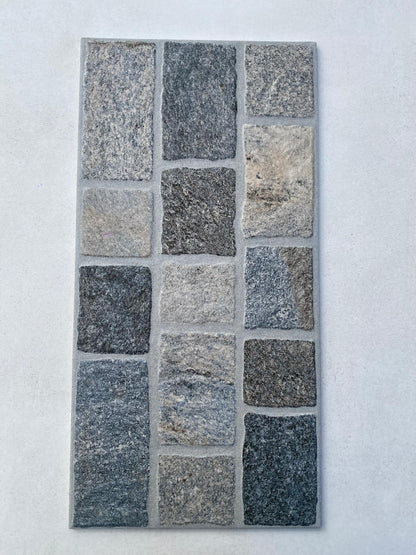 Piastrelle 30x60 Porfido grigio da esterno R11