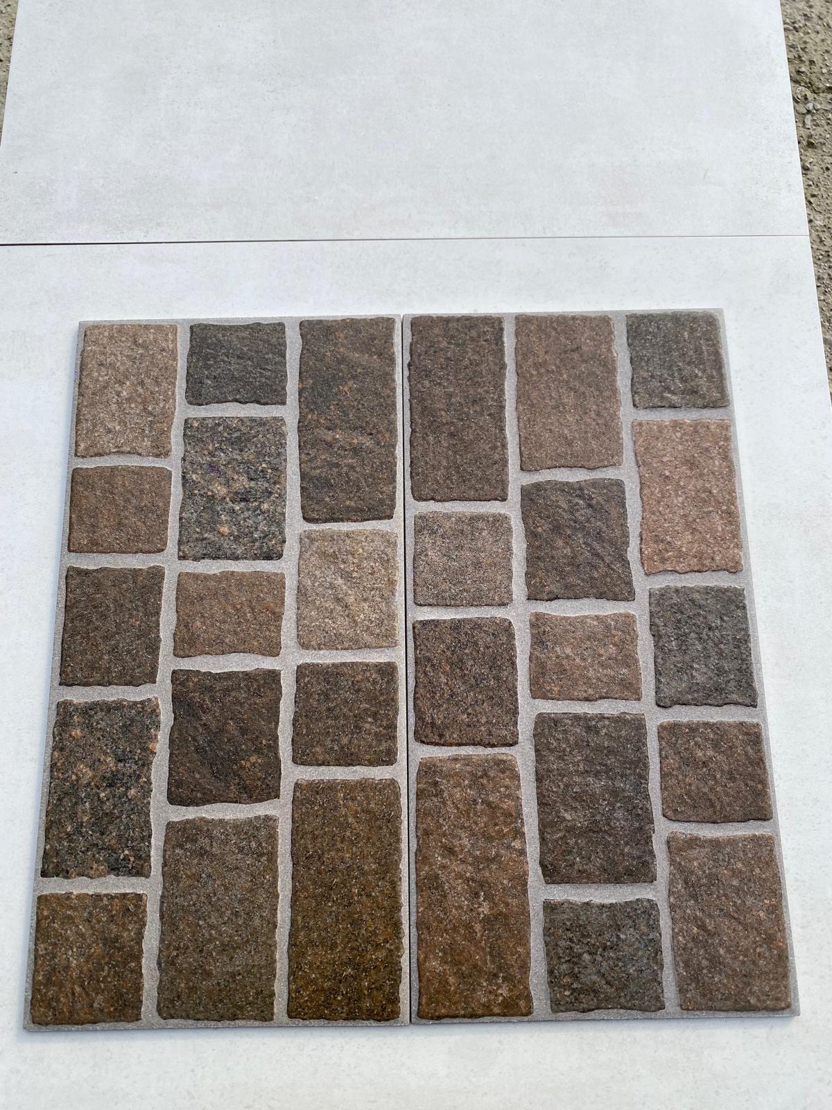 Piastrelle 30x60 Porfido rosso da esterno R11