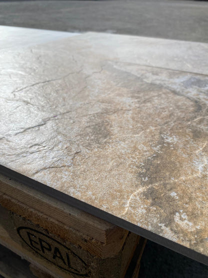 Piastrelle 40x60 Kalohari ardesia rettificato biege pietra da esterno R10