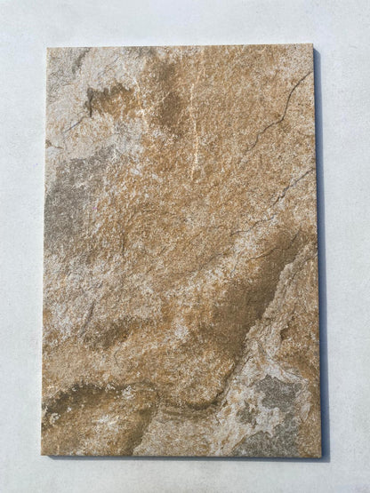 Piastrelle 40x60 Kalohari ardesia rettificato biege pietra da esterno R10