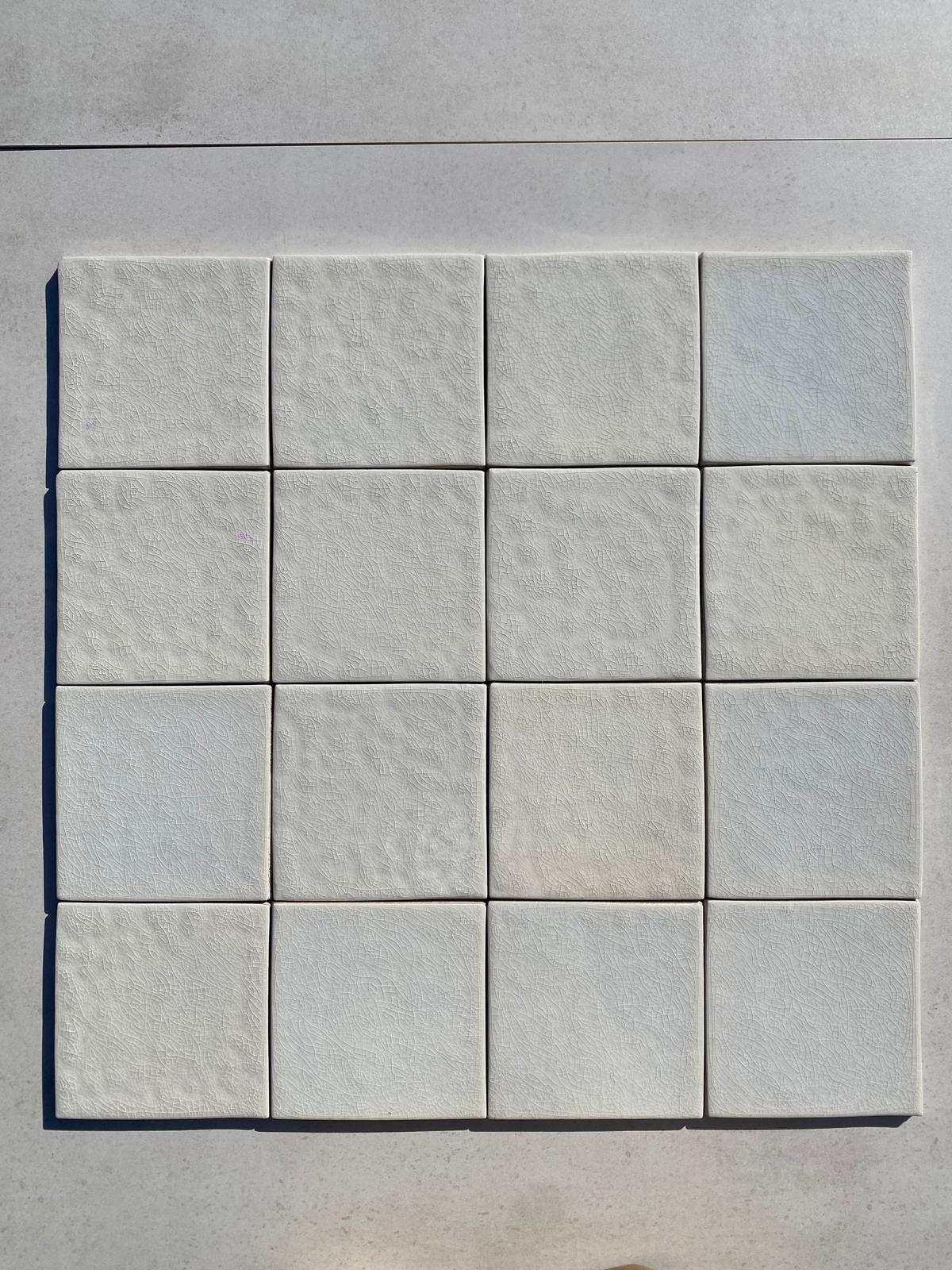 Piastrelle 15x15 Wine country ivory crackle