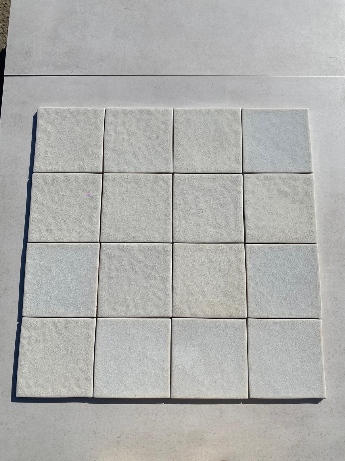 Piastrelle 15x15 Wine country ivory crackle