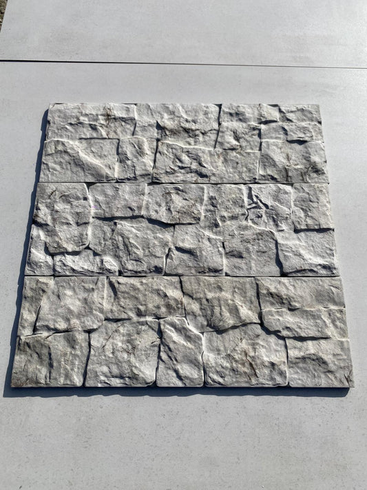 Piastrelle 17x52 kerala white pietra rivestimento da esterno