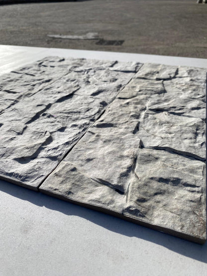 Piastrelle 17x52 kerala white pietra rivestimento da esterno