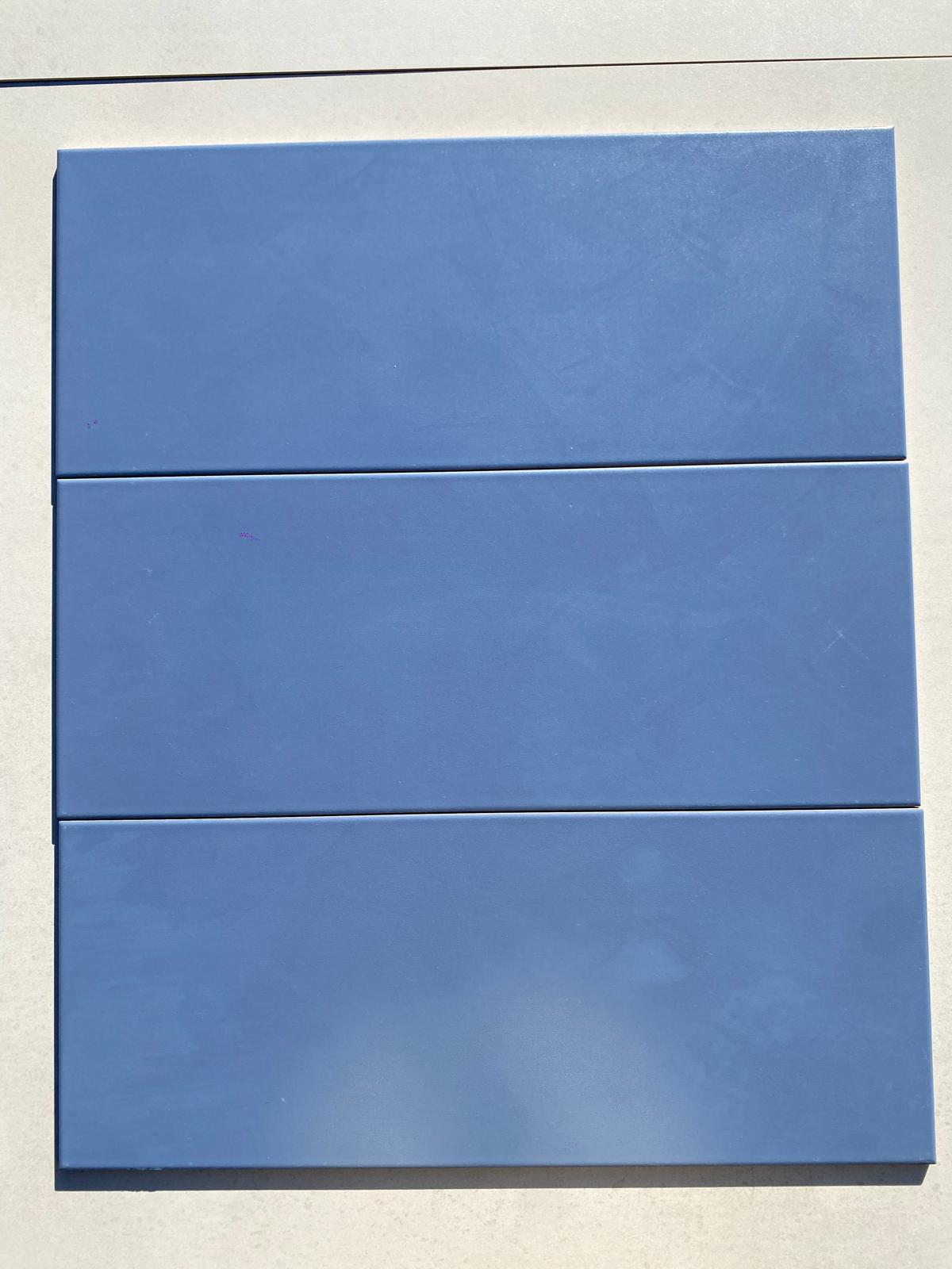 Piastrelle 20x50 Acquarelle blu matt