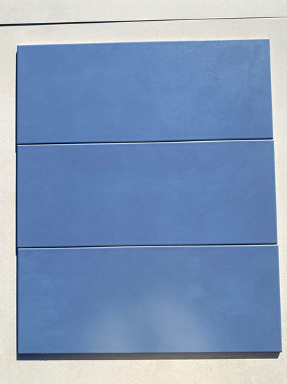 Piastrelle 20x50 Acquarelle blu matt