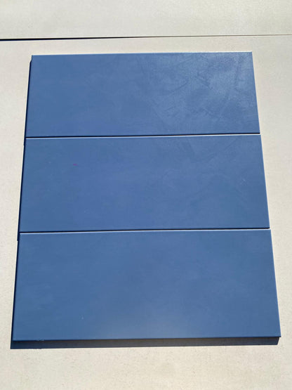 Piastrelle 20x50 Acquarelle blu matt