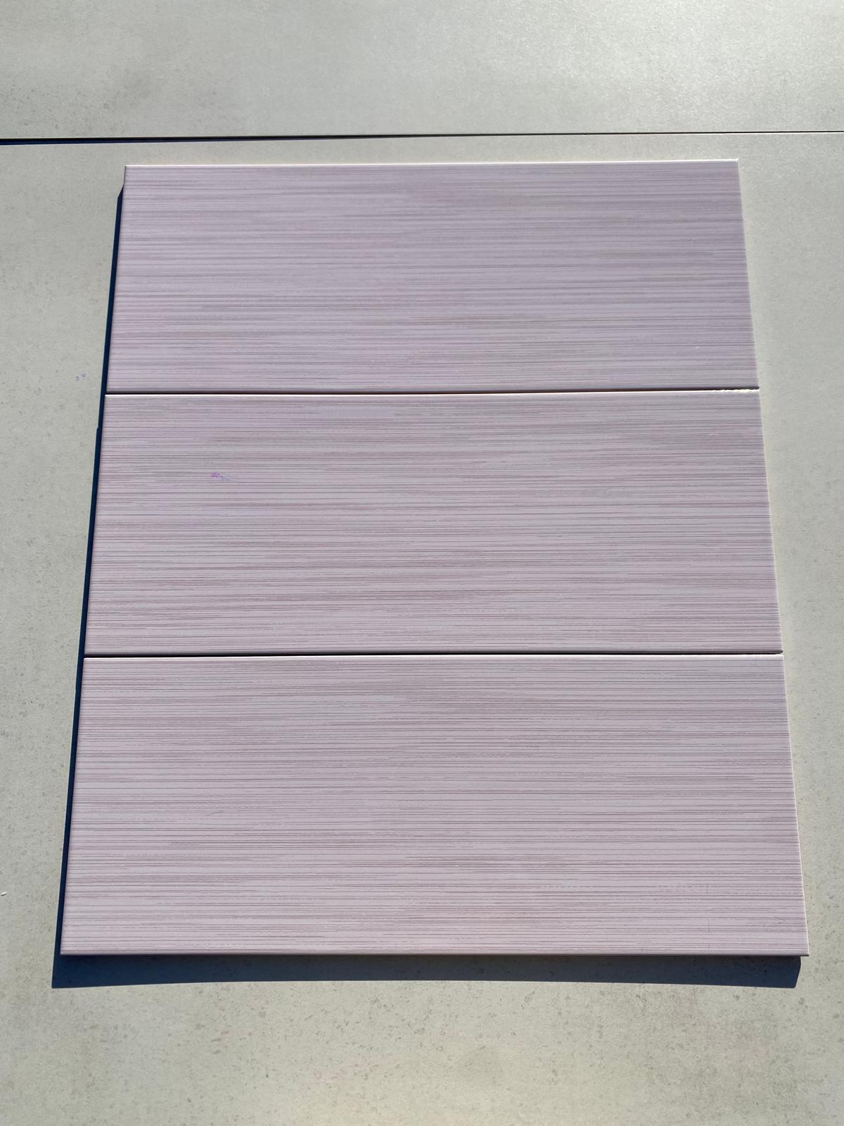 Piastrelle 20x50 Amber lilla lucido