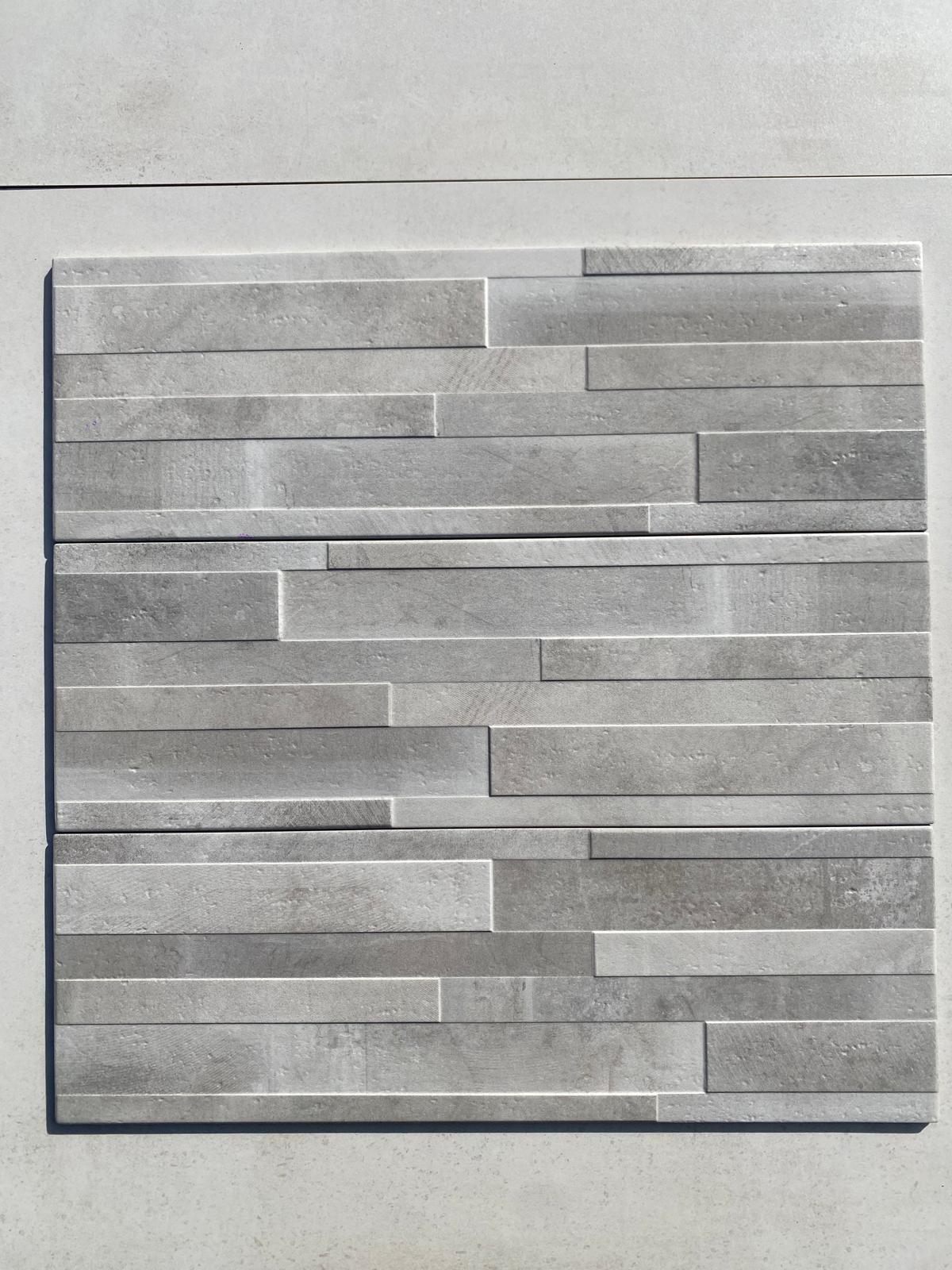 Piastrelle 20x60 Atelier bianco muretto Rivestimento da esterno