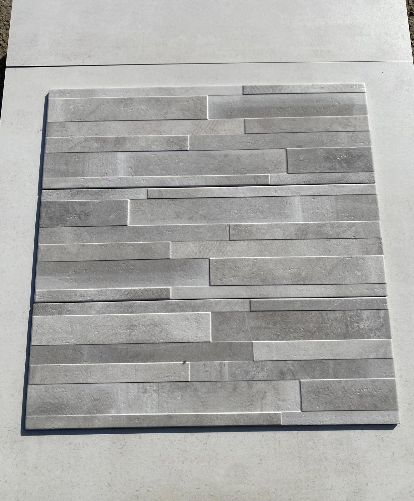 Piastrelle 20x60 Atelier bianco muretto Rivestimento da esterno