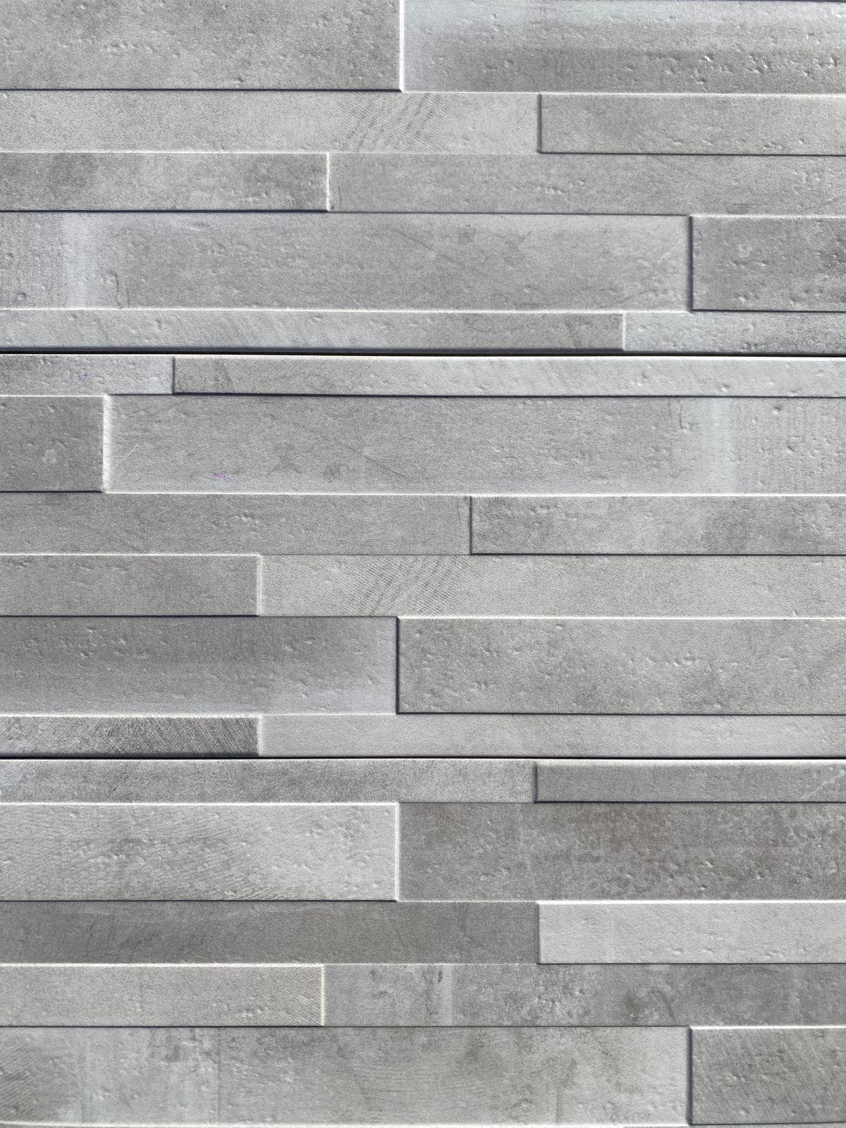 Piastrelle 20x60 Atelier bianco muretto Rivestimento da esterno