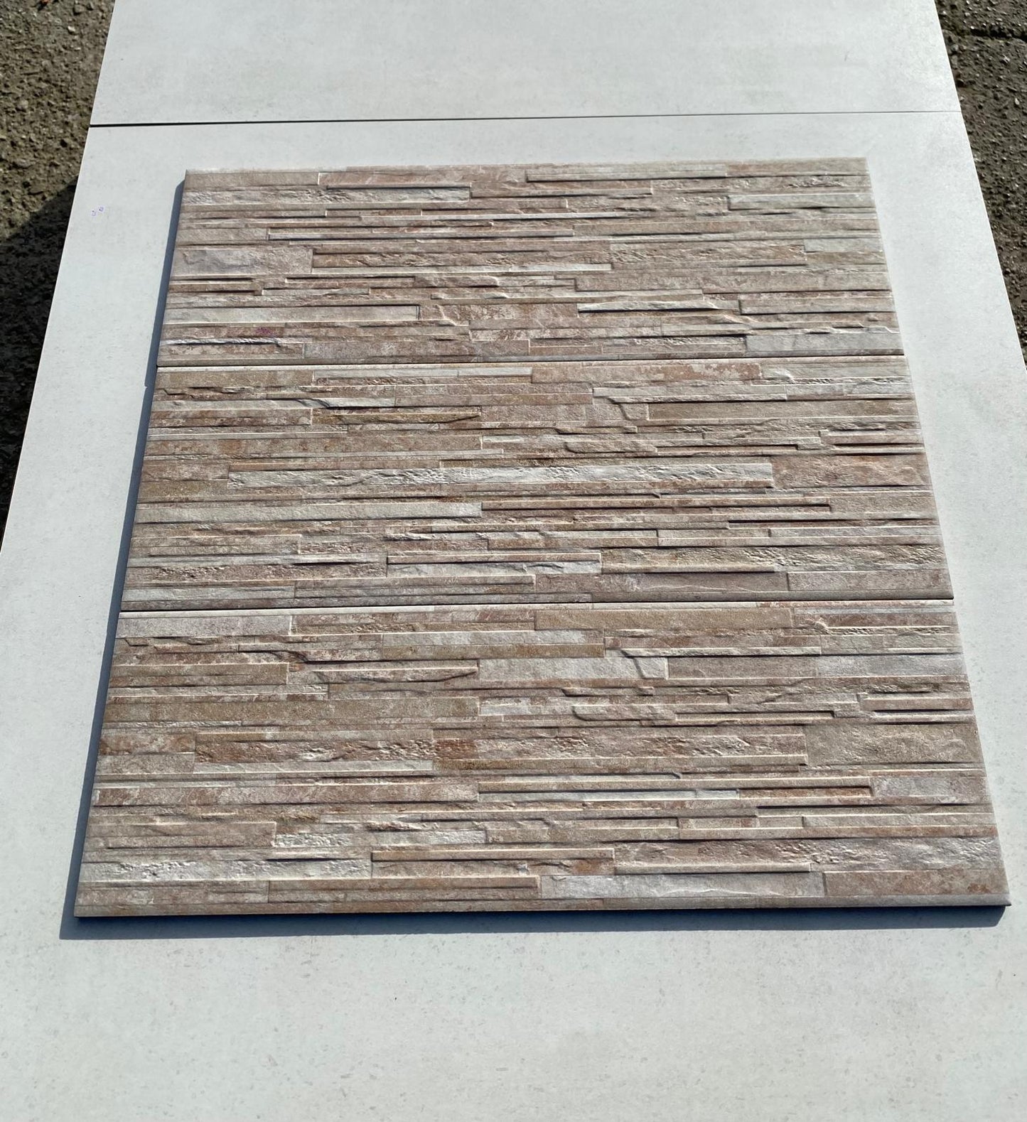 Piastrelle 20x60 Muretto beige da esterno rivestimento