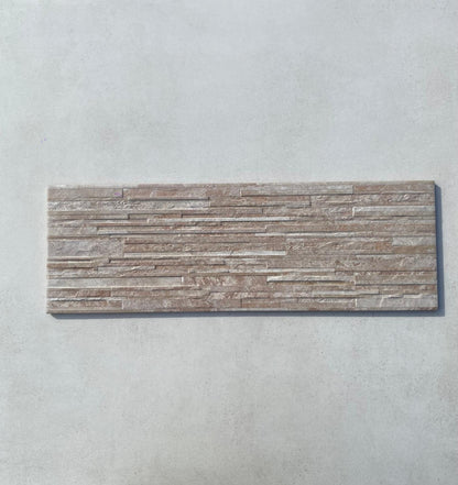 Piastrelle 20x60 Muretto beige da esterno rivestimento