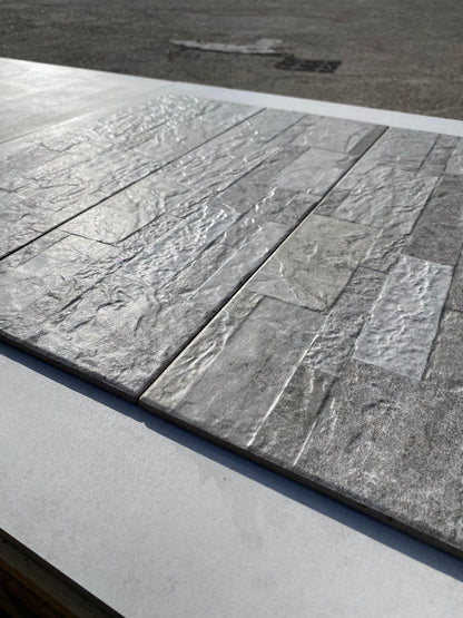 Piastrelle 20x60 Pave grigio da esterno rivestimento