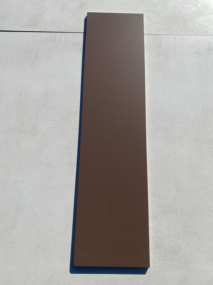 Piastrelle 20x80 Espresso rettificato matt