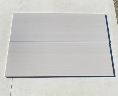 Piastrelle 25x75 Linear grigio lucido