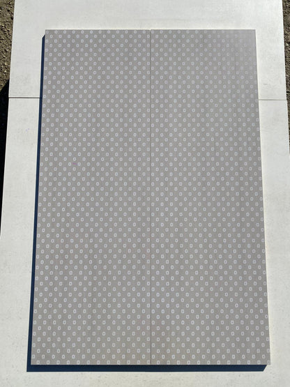 Piastrelle 30.5x91.5 D. Mono fud grigio decorato rettificato matt