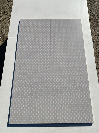 Piastrelle 30.5x91.5 D. Mono fud grigio decorato rettificato matt