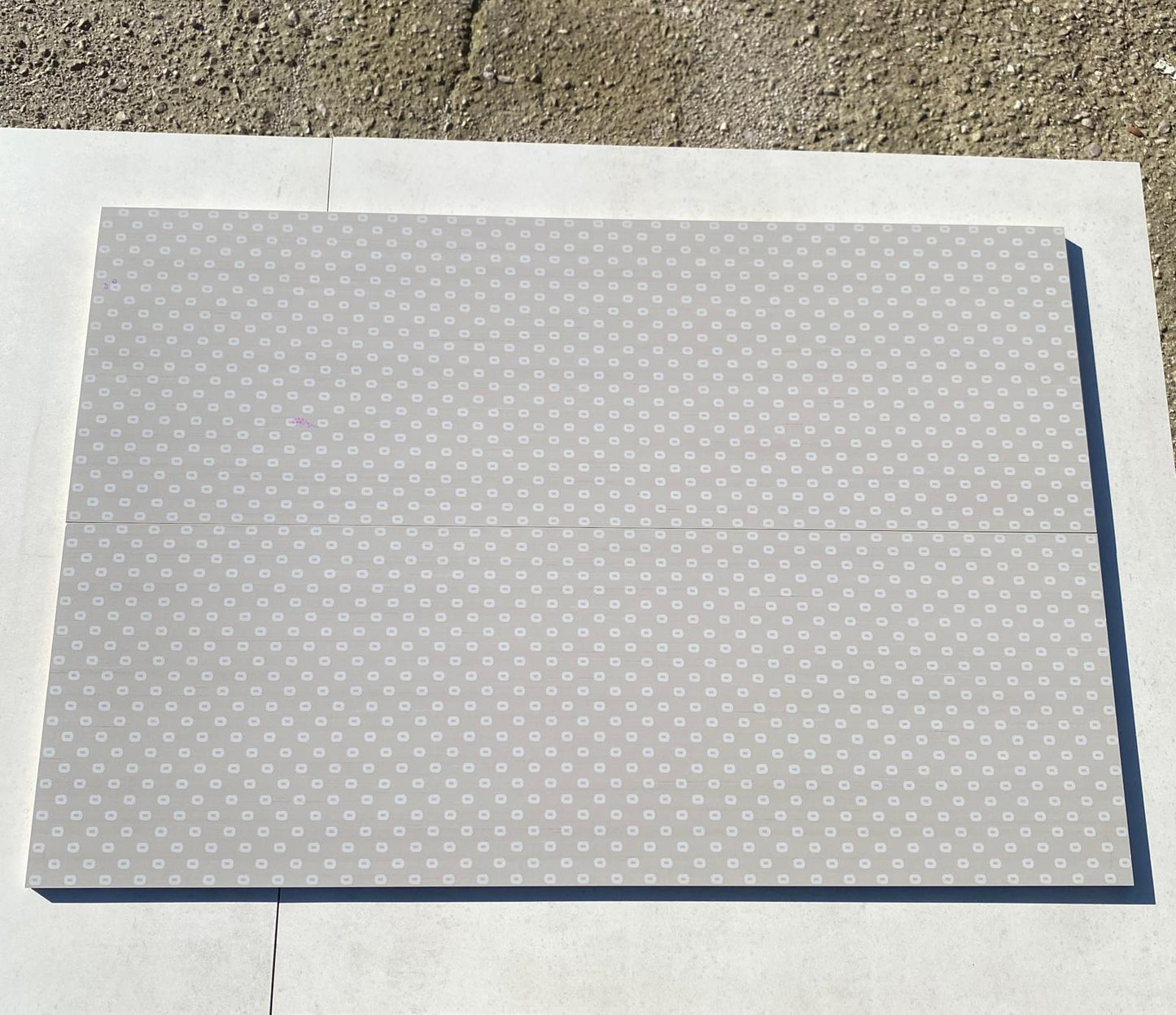 Piastrelle 30.5x91.5 D. Mono fud grigio decorato rettificato matt