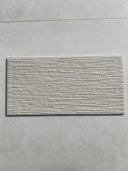 Piastrelle 30x60 Brera muretto beige rivestimento da esterno