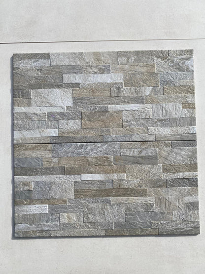 Piastrelle 30x60 Cortina almond muretto rivestimento da esterno