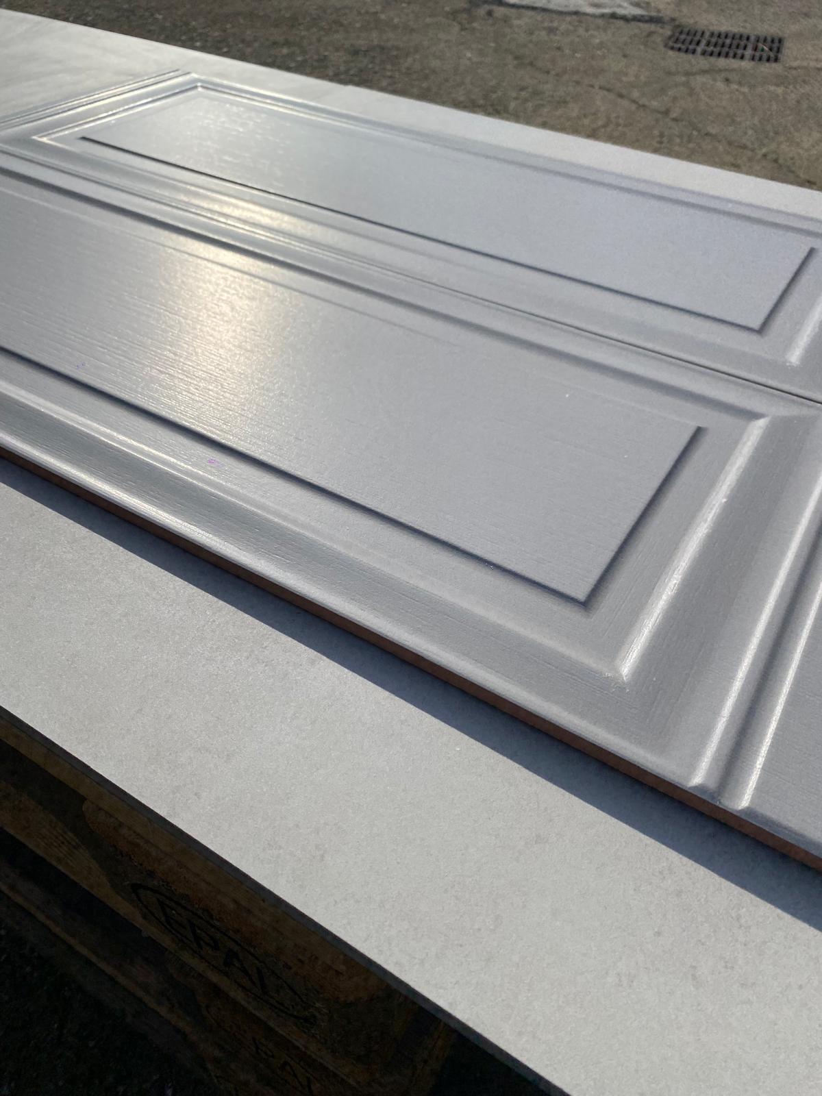Piastrelle 30x90 Mahon xl gris rettificato boiserie matt