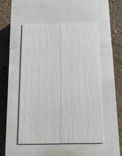 Piastrelle 30x90 Palette blanc matt