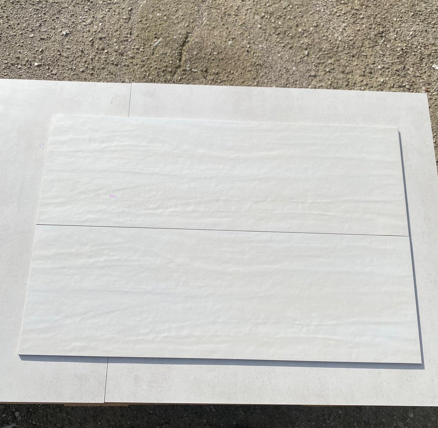 Piastrelle 30x90 Palette blanc matt