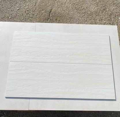 Piastrelle 30x90 Palette blanc matt