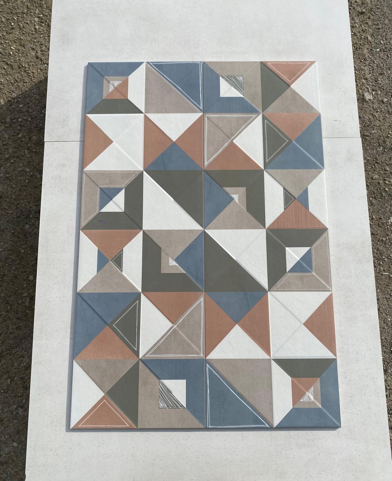 Piastrelle 30x90 Palette decoro mix matt