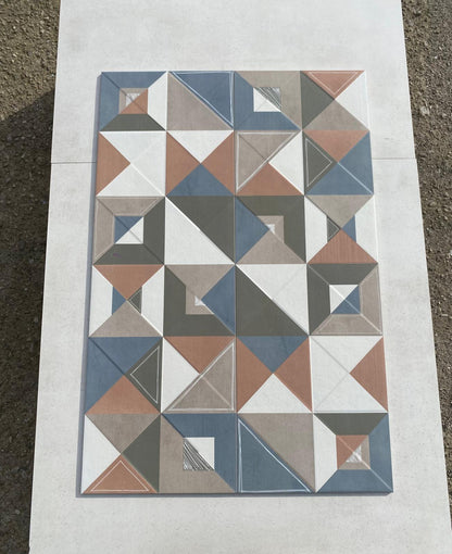 Piastrelle 30x90 Palette decoro mix matt