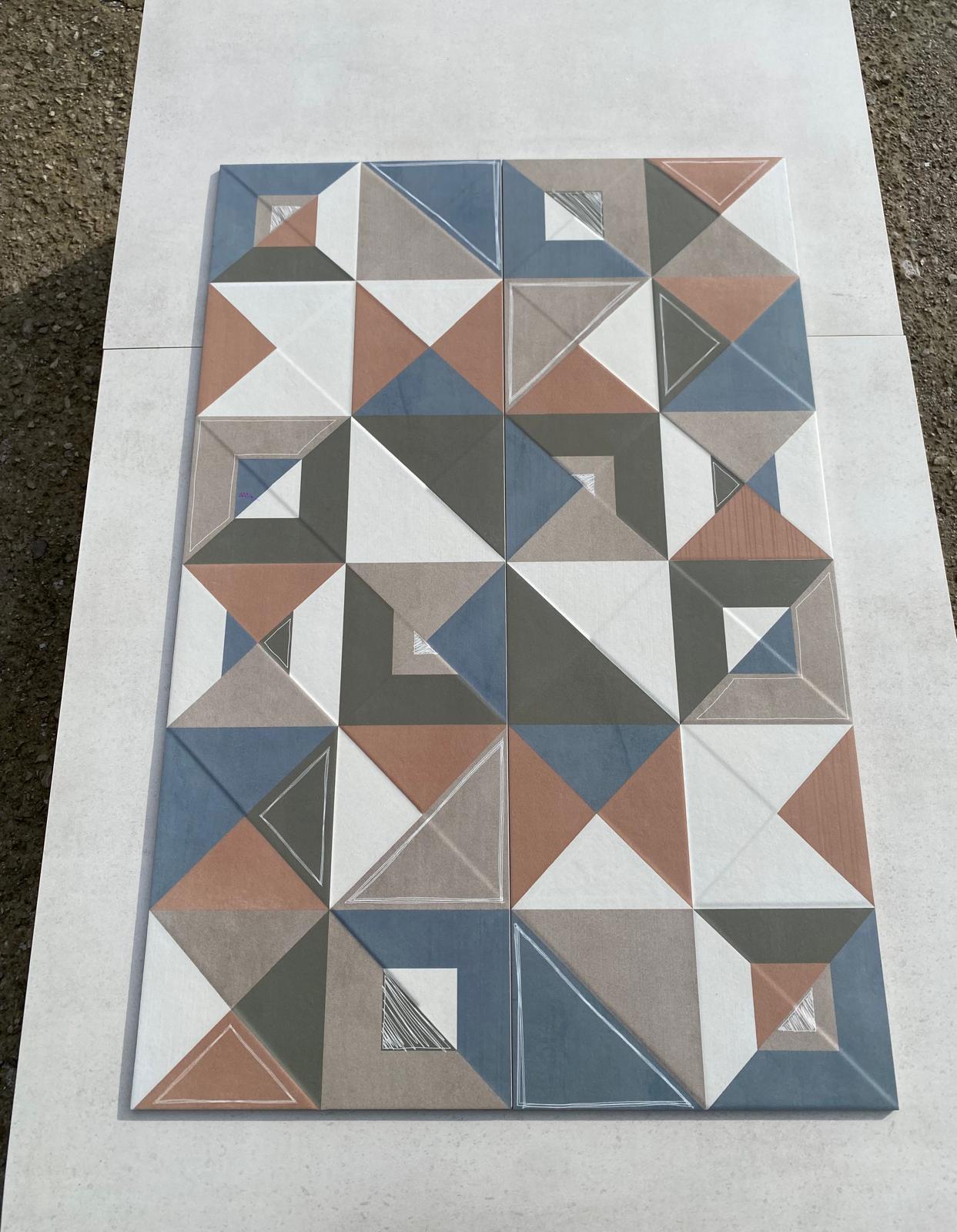 Piastrelle 30x90 Palette decoro mix matt