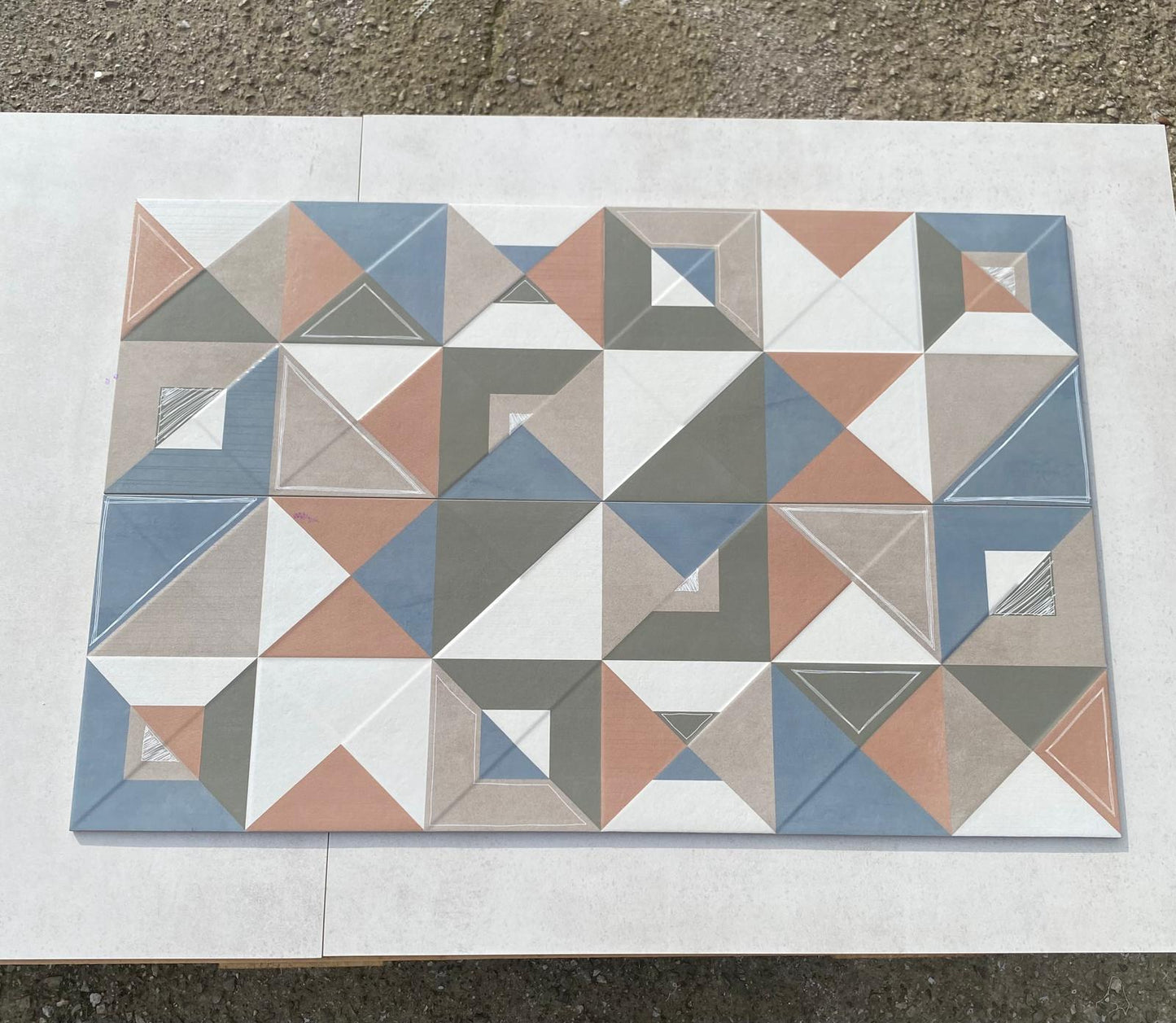 Piastrelle 30x90 Palette decoro mix matt