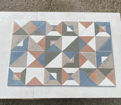 Piastrelle 30x90 Palette decoro mix matt
