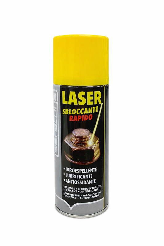Saratoga Laser Sbloccante Rapido Spray 400 ml – Idroespellente, Lubrificante e Antiossidante